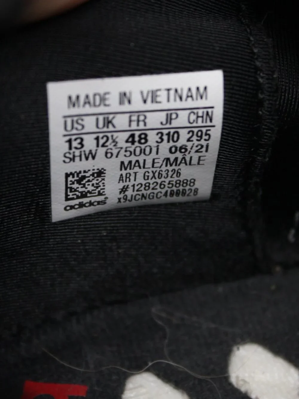 adidas size 13 shipping